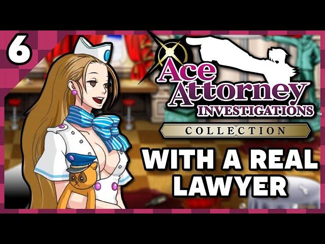 Lawyer & Voice Actor Play Miles Edgeworth Ace Attorney Investigations! Part 6