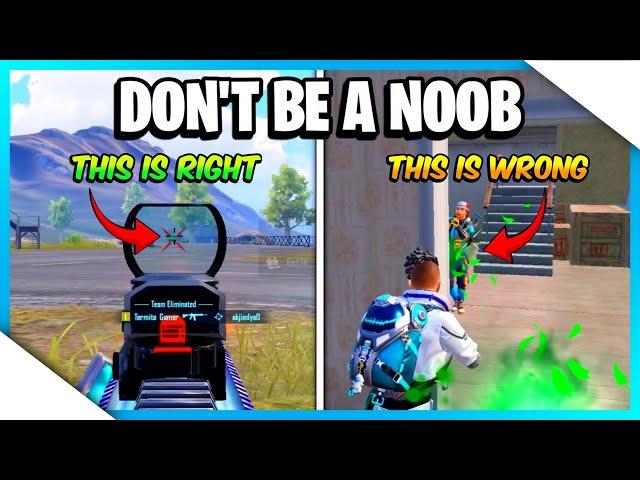 STOP MAKING DEADLY DECISIONS IMMEDIATELY IN BGMI | PUBG MOBILE GUIDE/TUTORIAL.