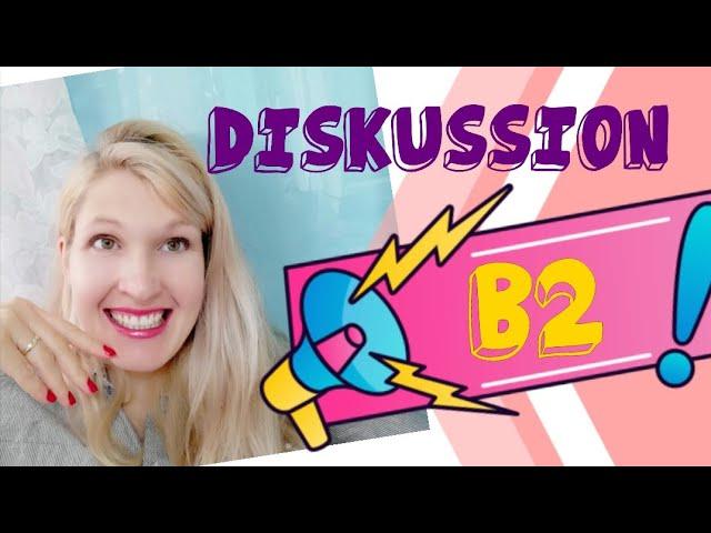 Diskussion telc Deutsch B2, mündlich B2 Prüfung Familie oder Single?