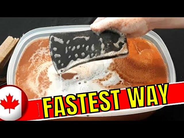 Electrolysis Rust Removal | Fastest Way To Clean Rust