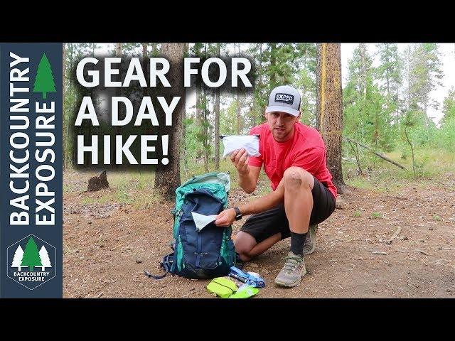 Gear I Carry For A Day Hike | It's Exactly What You Think It Is