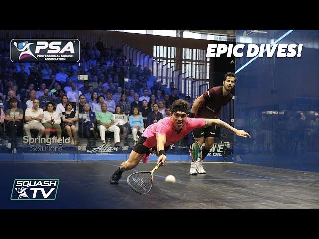 Squash: 10 EPIC DIVES from the PSA World Tour!