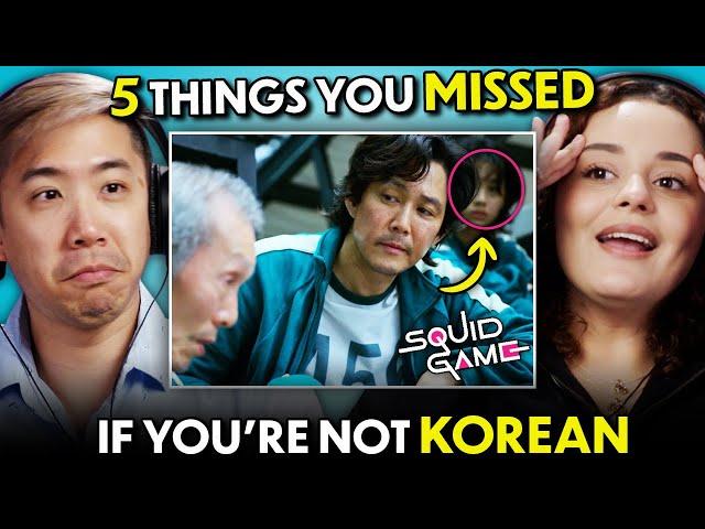 5 Things You Missed In Squid Game If You're Not Korean | React