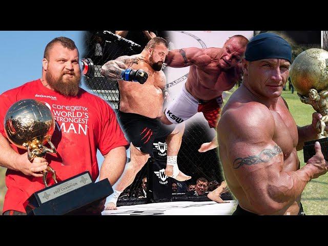 The World's Strongest MMA Fight! Eddie Hall vs Mariusz Pudzianowski