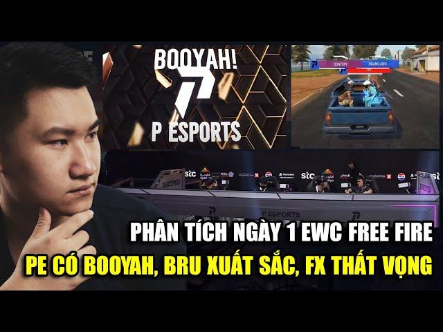 PHÂN TÍCH | Ngày 1 EWC: P Esports có Booyah, BRU cực xuất sắc, Fluxo gây thất vọng | BLV Rikaki