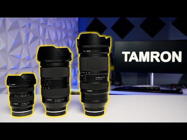 The Tamron Holy Trinity - Incredible Lenses!