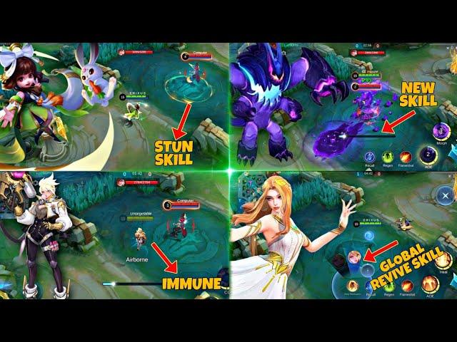 ALL 4 UPCOMING HERO REVAMPED | KIMMY REVAMPED, GLOO REVAMPED, CHANG'E REVAMPED, RAFAELA REVAMPED