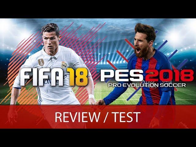 FIFA 18 vs PES 2018 - Review/Test - Vergleich der Fußballsimulationen - [German/Deutsch]