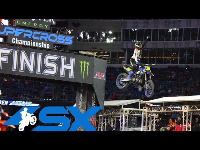 Supercross Round #13 250SX Highlights | Foxborough, MA Gillette Stadium | Apr 13, 2024