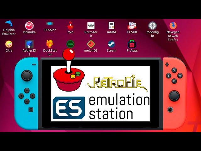 Instalar y configurar Retropie (Emulation Station) con Ubuntu en switch, Raspberry y sistemas varios
