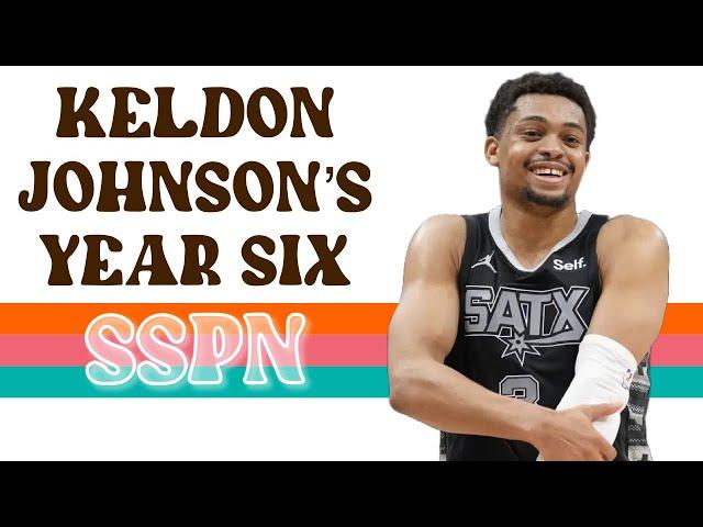Keldon Johnson's Year 6 Breakdown | SSPN Clips
