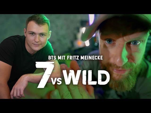 Kameramann filmt mit @FritzMeinecke die verrücktesten 7 vs. Wild Werbeclips ‍