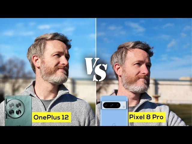 OnePlus 12 versus Pixel 8 Pro camera comparison