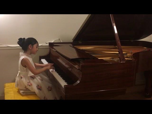 Christina Zhang (8 years) Sonatina Op 36, 3 (Clementi) & Mazurka Op 67, 4 (Chopin)