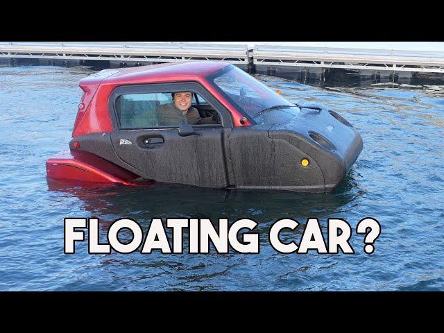 Testing my Floating Electric Car