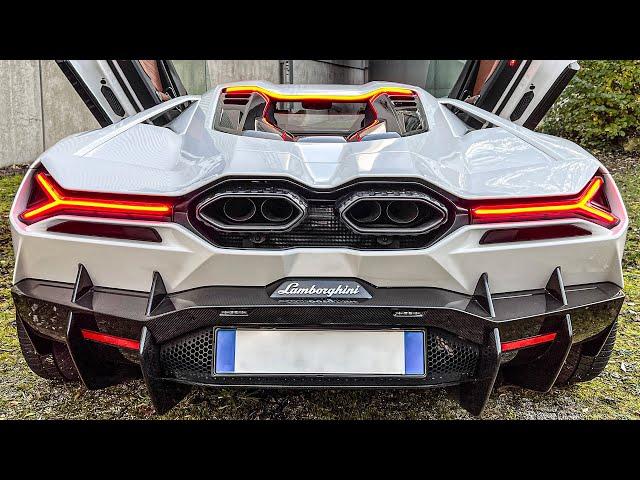 BRUTAL V12 SOUND| NEW 2025 Lamborghini Revuelto! Interior Exterior Walkaround 4K