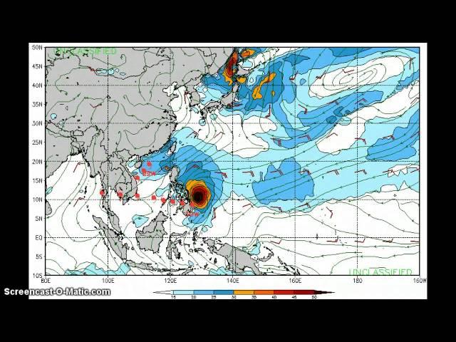 โมเดล GFS ของพายุ 2013-30W