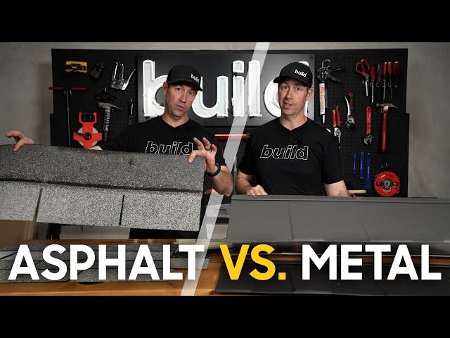 Roof Shingles :  Asphalt vs Metal