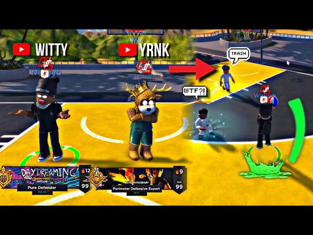 Hoops Life BEST Build Park Takeover w/ Yrnk & Beat Trash Talkers ( Undefeated Duo!? )