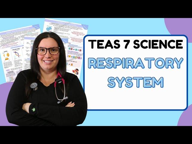 2025 ATI TEAS 7 Science Anatomy and Physiology Respiratory System with Nurse Cheung