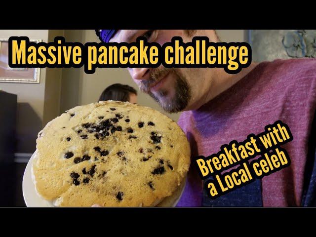 HUGE PANCAKE CHALLENGE|PRESIDENT OF ROYERSFORD|BOB SHOUDT