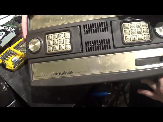 Scrapping an old school Intellivision gaming console for Precious metals & scrap teardown Part 1