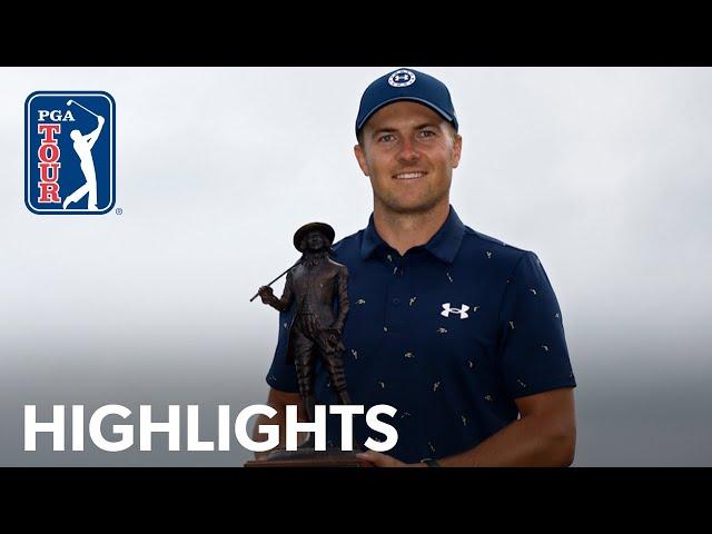 Jordan Spieth shoots 5-under 66 | Round 4 | RBC Heritage | 2022