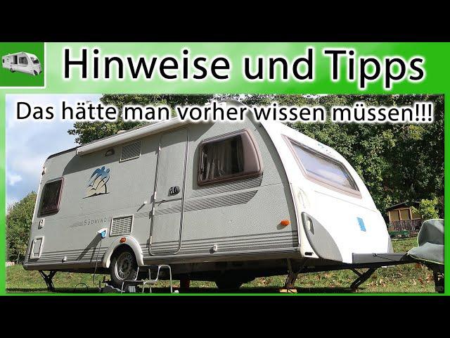 12 Tipps für den Wohnwagen | Hinweise die wir erst später bekommen haben | Anfänger | Wissen | Hacks