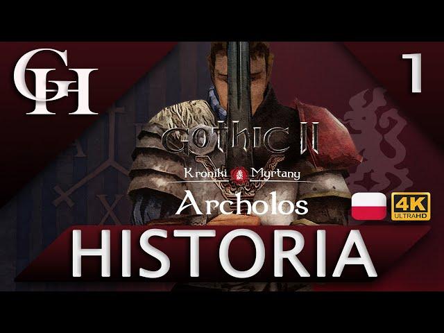 GOTHIC 2: KRONIKI MYRTANY [GROWY FILM DUBBING PL] HISTORIA Z GRY CZ.1|3  [CUTSCENKI/GAMEPLAY] PC 4K