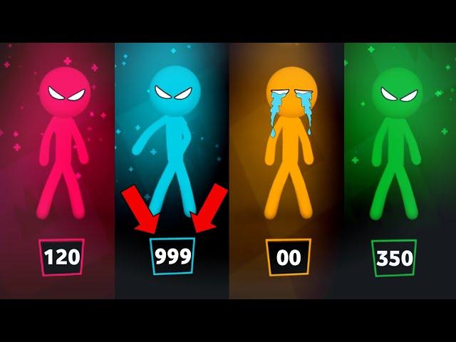  Stickman Random MINIGAMES Tournament - Stickman Party Gameplay