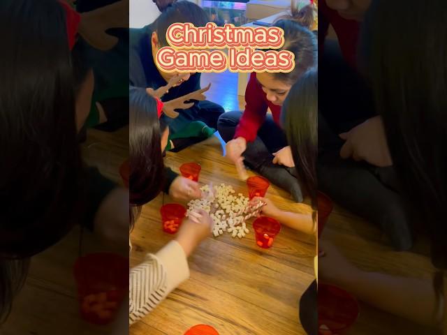 Here are some Christmas game ideas for your friends&family to enjoy! #christmas #christmasgames