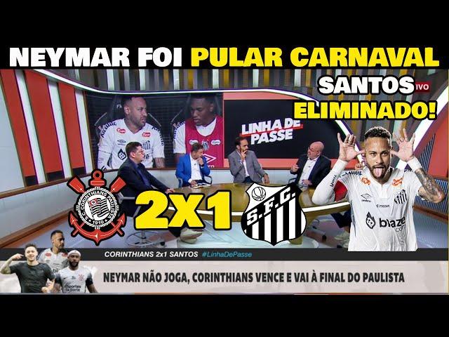 POR QUE NEYMAR NÃO JOGOU? JORGE JESUS TINHA RAZÃO? SANTOS ELIMINADO PELO CORINTHIANS!