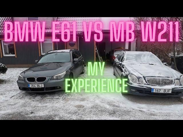 BMW e61 vs Mercedes Benz W211/S211 - Auto Persoonilugu 12