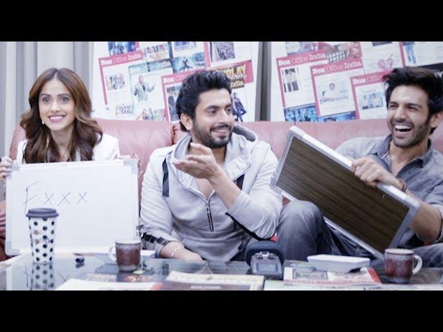 Compatibility test with Kartik Aaryan, Nushrat Bharucha and Sunny Singh