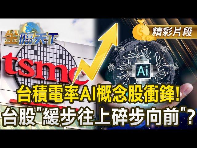 台積電率AI概念股衝鋒！ 台股"緩步往上碎步向前"？｜金臨天下 20241122 @tvbsmoney