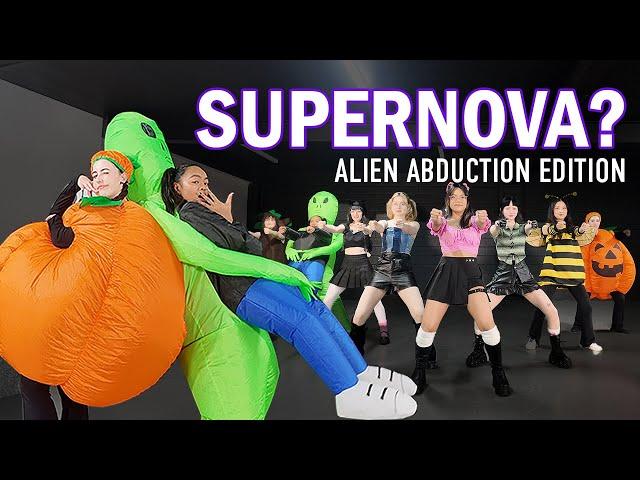 [ LI7 TV ] ALIENS? aespa 에스파 'Supernova' Halloween Meme Version