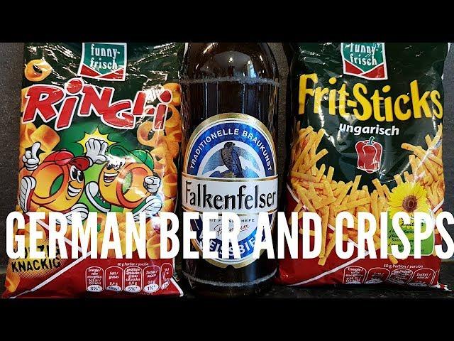 Falkenfelser Premium Weissbier With Funny Frisch Ringli & Funny Frisch Frit Sticks Ungarisch