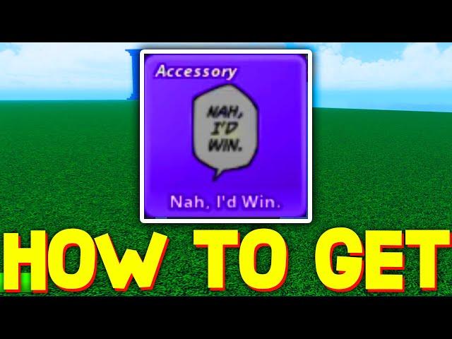 HOW TO GET SECRET NAH, I'D WIN ACCESSORY in MEME SEA! ROBLOX