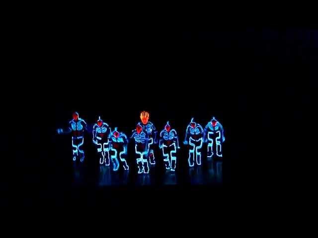 Amazing Tron Dance performed by Wrecking Crew Orchestra