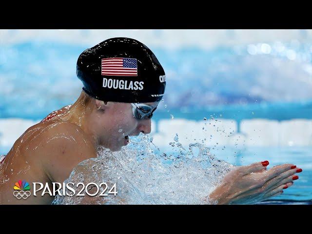 Team USA's Kate Douglass, Lilly King make their way to 200m breaststroke final | Paris Olympics