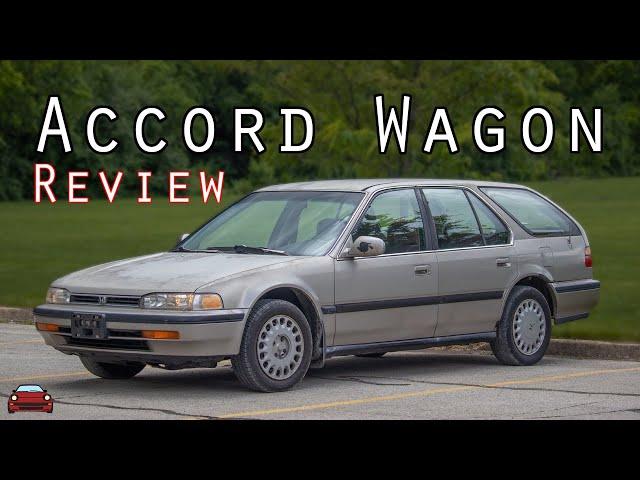 1993 Honda Accord LX Wagon Review - A RARE MANUAL CB9 Accord!