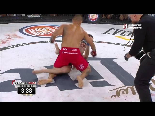 Fernando Gonzales vence por nocaute técnico Karo Parisyan no Bellator 127