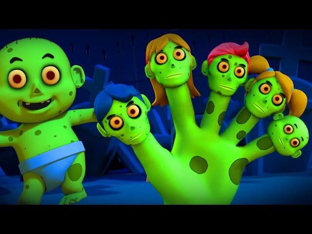 Zombie Finger Family | Halloween Rhymes And Songs | Tum Tum Kids TV