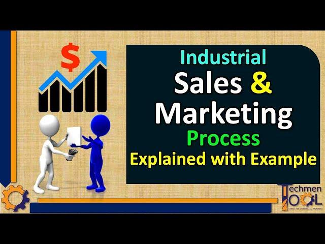 Industrial Sales & Marketing process | Introduction | Manufacturing sector | Explained with example