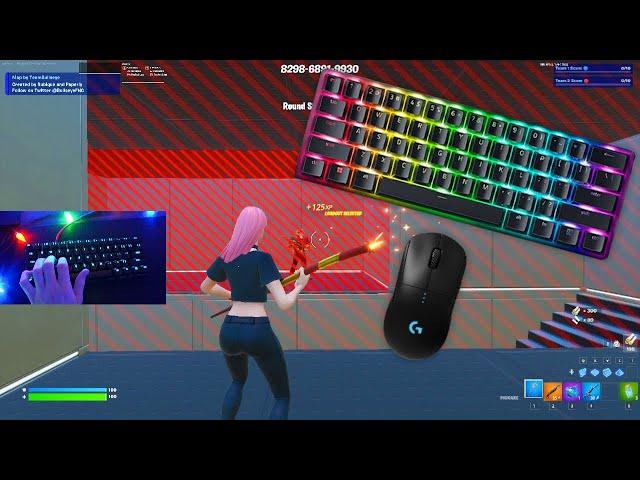 Razer Huntsman Mini AnalogFortnite 1v1 Piece Control Keyboard Sounds ASMR