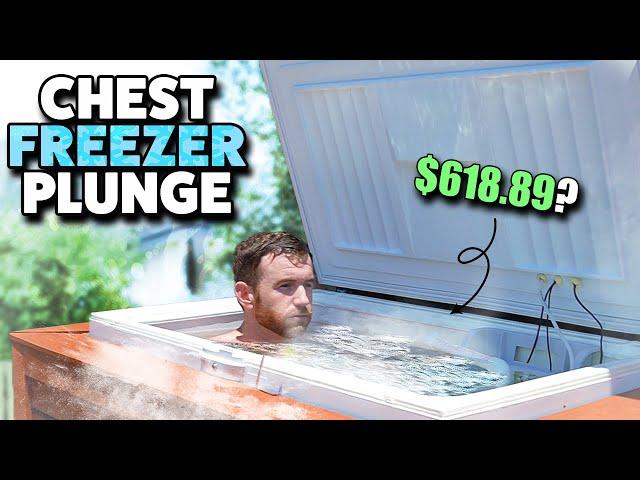 DIY Chest Freezer Cold Plunge for $618.89