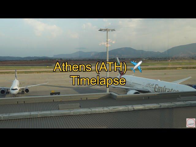 Athens (ATH) airport | timelapse !