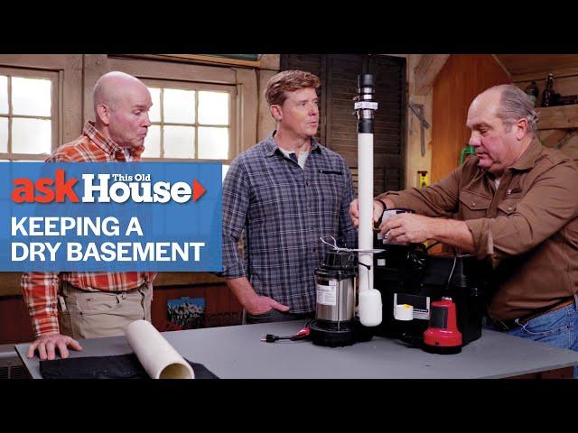 How To Keep A Basement Dry | Ask This Old House