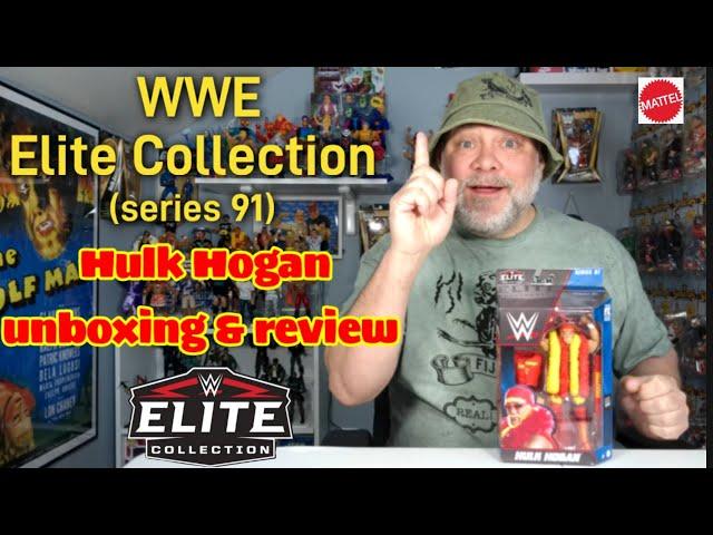 Hulk Hogan Mattel WWE Elite Collection (series 91) unboxing & review.