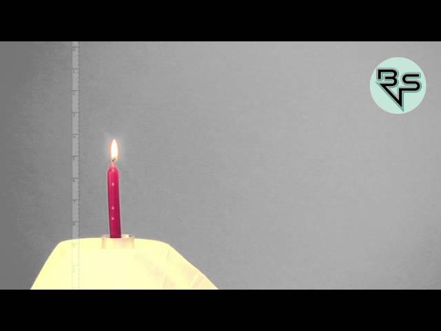 Eigenschaften einer Kerzenflamme